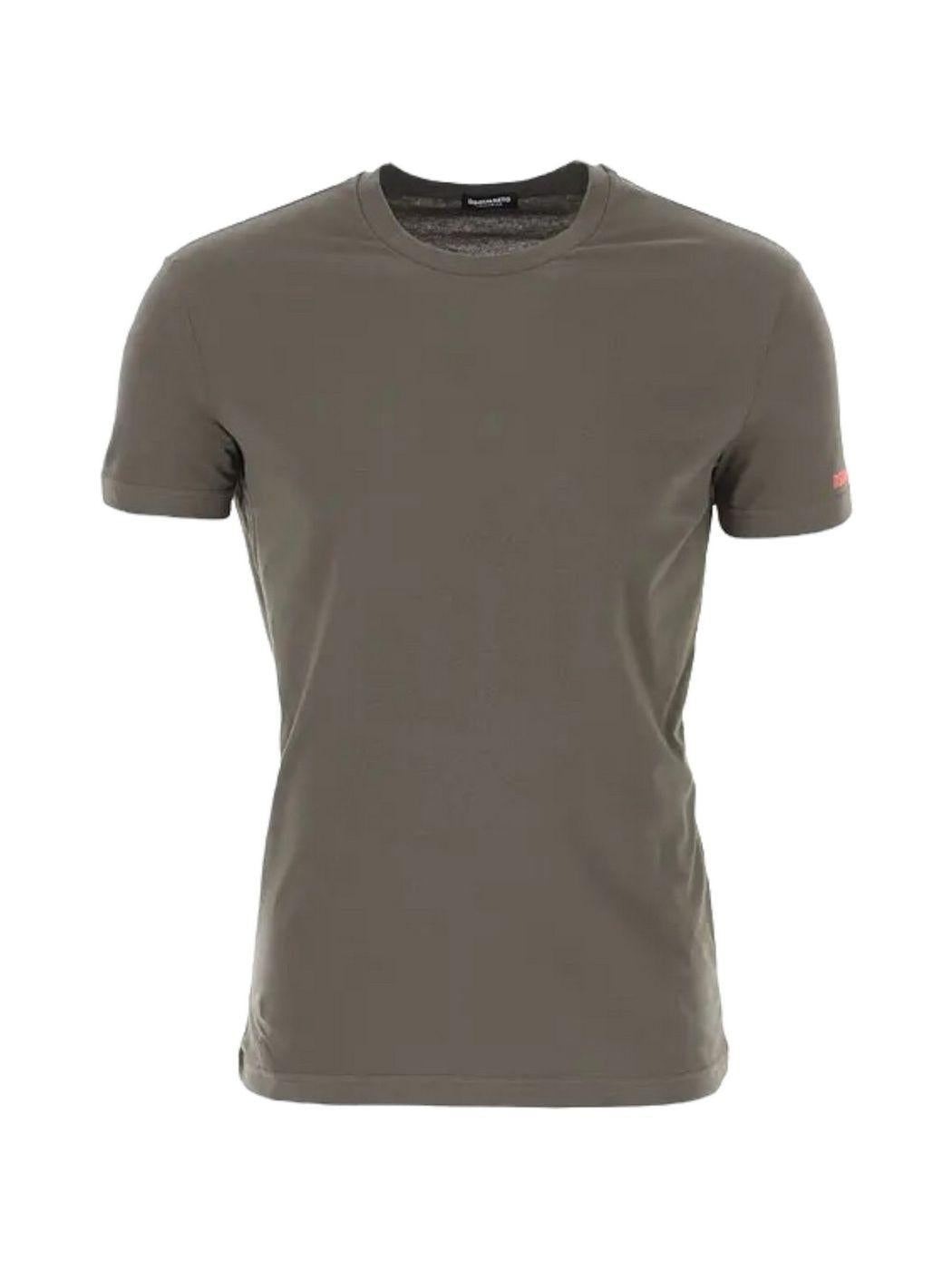 DSQUARED2 T-Shirt e Polo Uomo D9M203610 302 Verde - Stilato