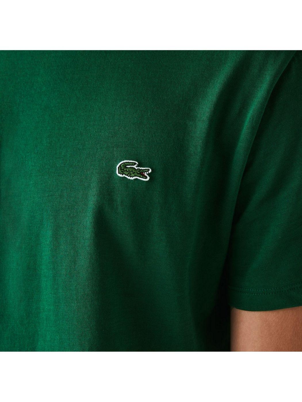 LACOSTE T-Shirt e Polo Uomo TH6709 132 Verde - Stilato