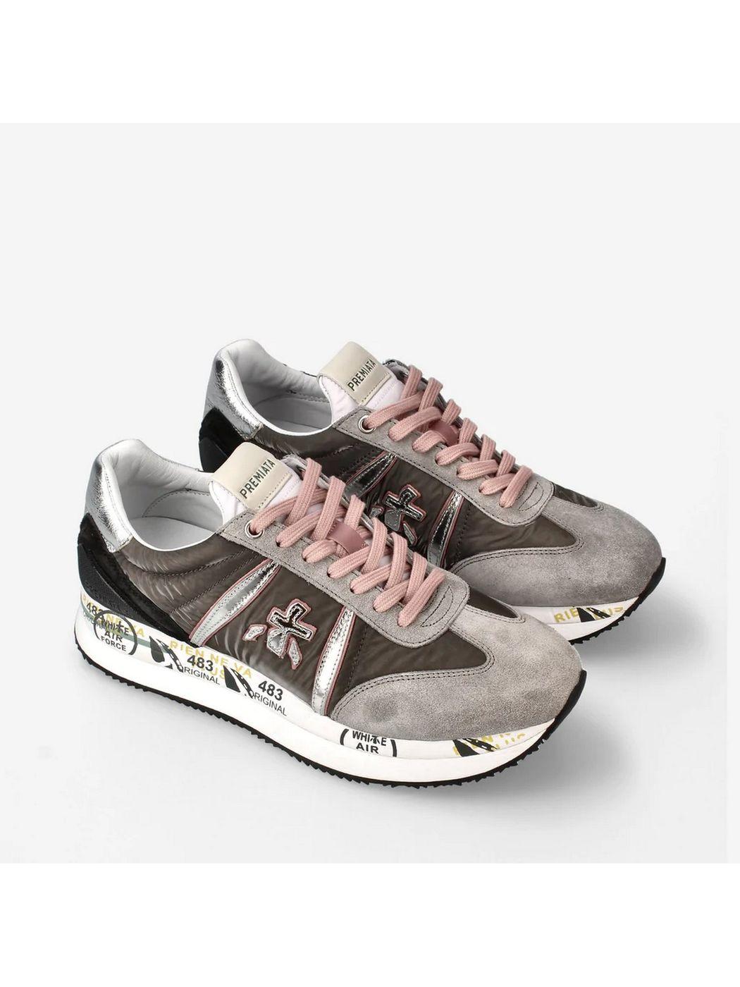 PREMIATA Sneaker Donna CONNY VAR 5949 Grigio - Stilato