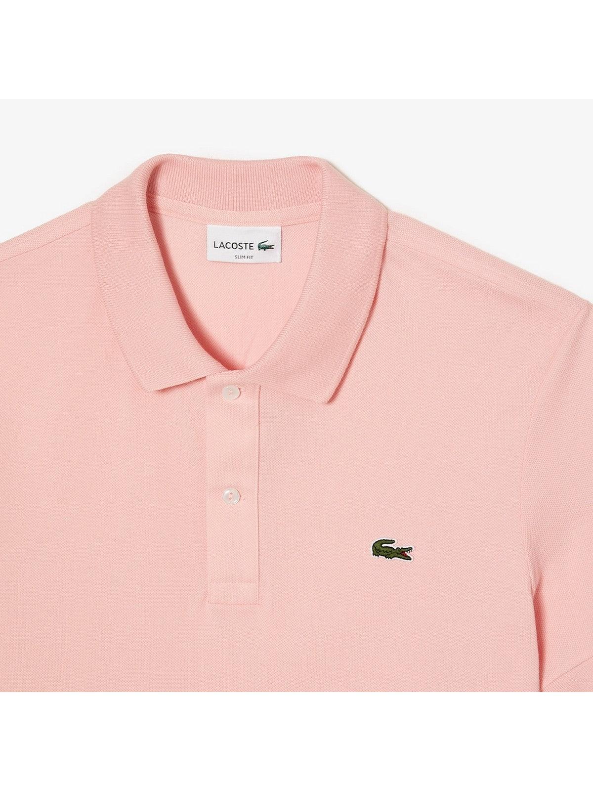 LACOSTE T-Shirt e Polo Uomo PH4012 KF9 Rosa - Stilato