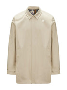 K-WAY Giubbino Uomo Benny bonded jersey K7111TW 864 Beige - Stilato