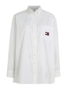 TOMMY HILFIGER Camicia Donna DW0DW15199 YBR Bianco - Stilato