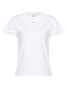 PINKO T-Shirt e Polo Donna 100373-A1N8 Z04 Bianco - Stilato