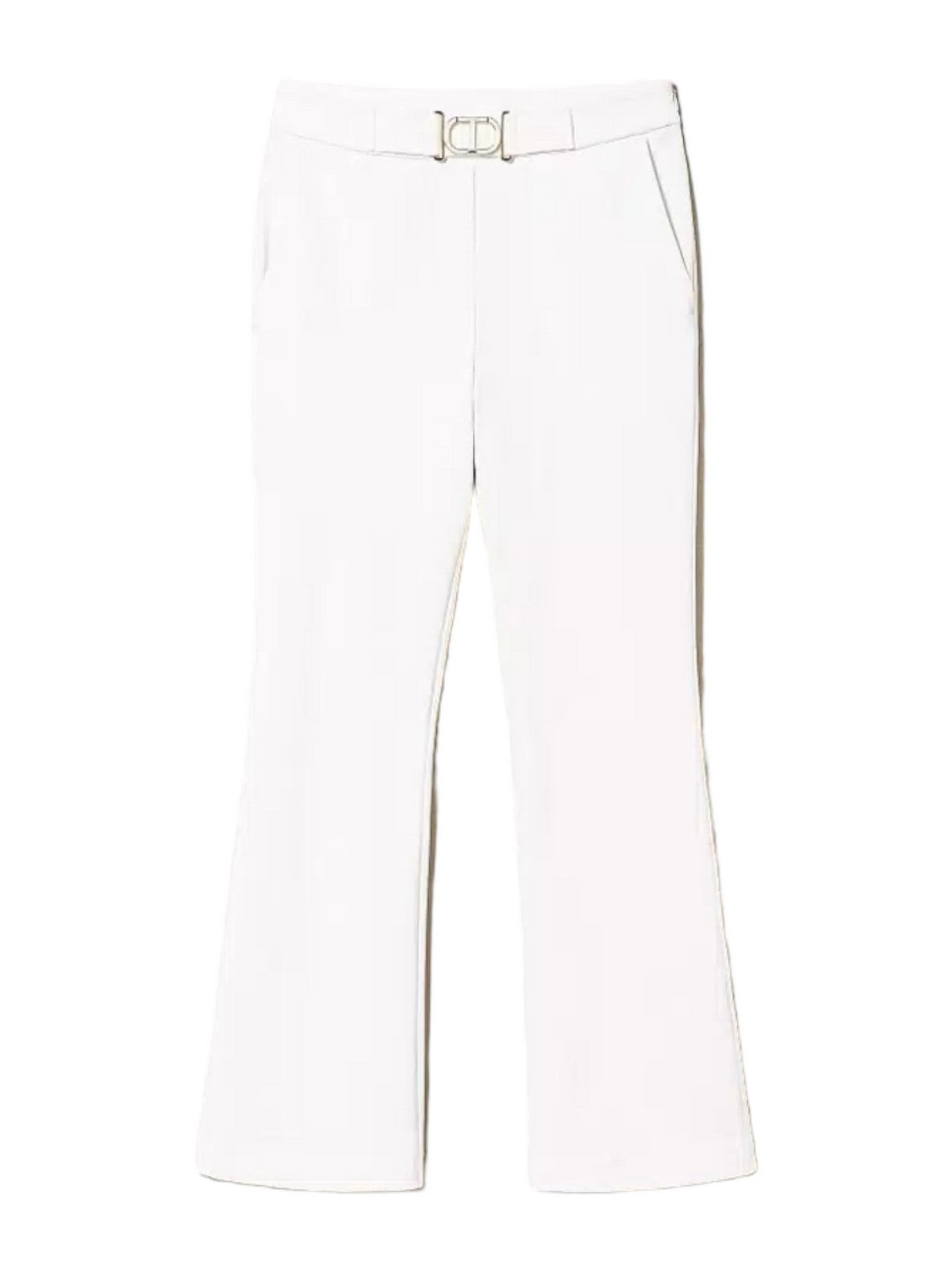 TWINSET Pantalone Donna 241TP2274 00282 Bianco - Stilato