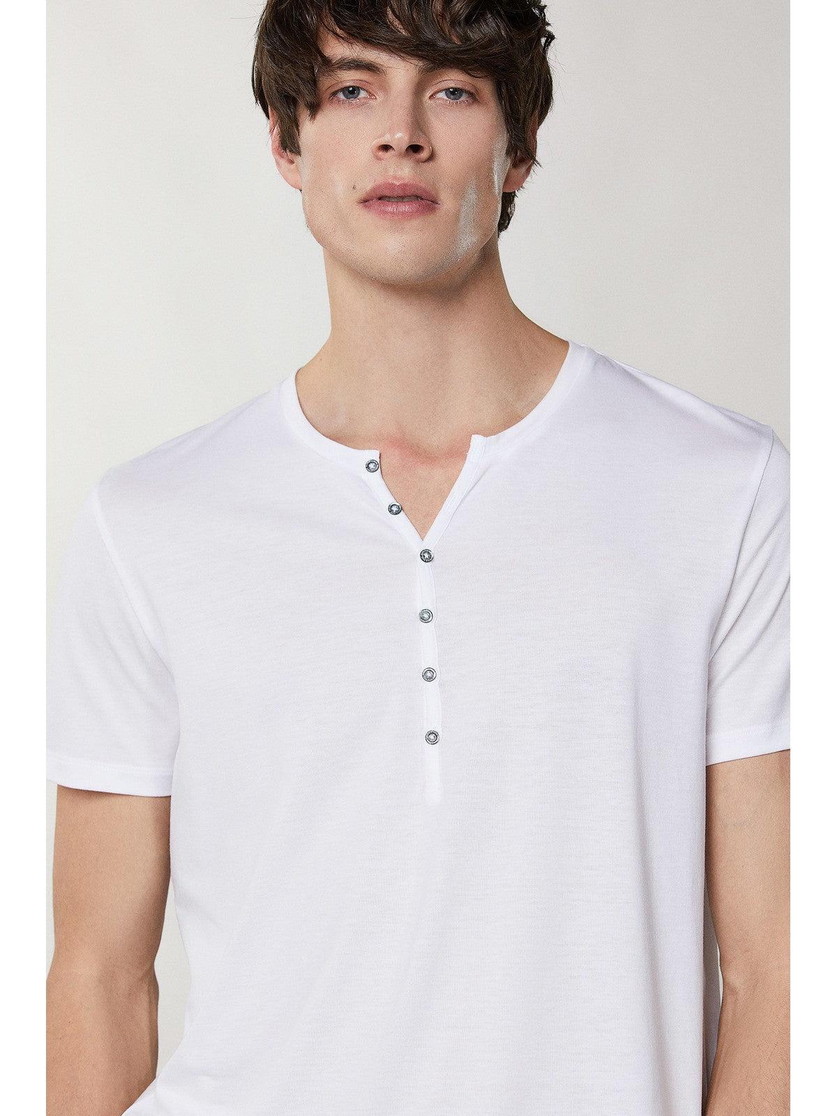 PATRIZIA PEPE T-Shirt e Polo Uomo 5M1267 JT23 W103 Bianco - Stilato