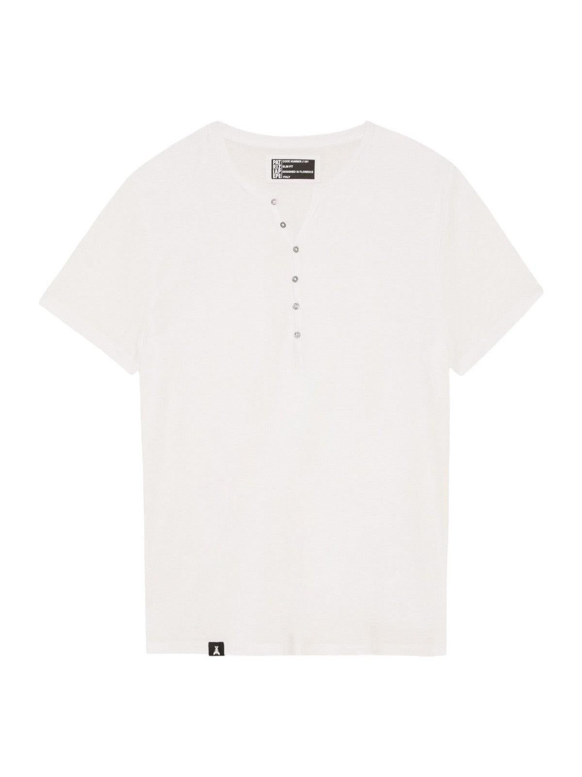 PATRIZIA PEPE T-Shirt e Polo Uomo 5M1267 JT23 W103 Bianco - Stilato