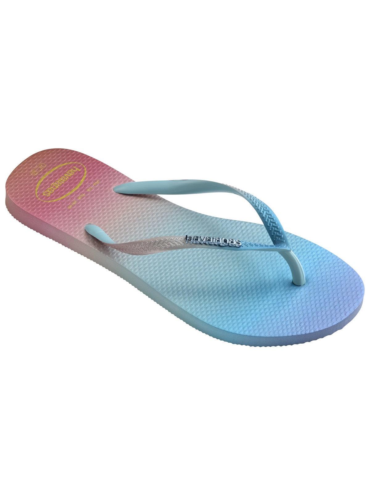 HAVAIANAS Infradito Donna Hav. slim gradient sunset 4146908.0001 Bianco - Stilato