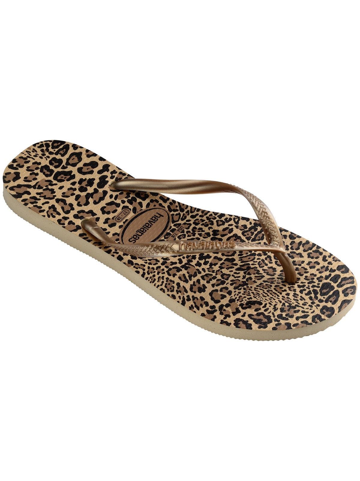 HAVAIANAS Infradito Donna Hav. Slim animals 4103352.9877 Beige - Stilato