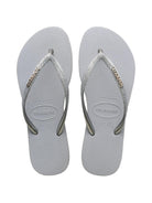 HAVAIANAS Infradito Donna Hav. Slim Sparkle II 4146937.3498 Grigio - Stilato