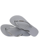 HAVAIANAS Infradito Donna Hav. Slim Sparkle II 4146937.3498 Grigio - Stilato