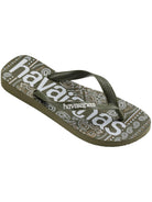 HAVAIANAS Infradito Unisex adulto Hav. Top logomania fashion 4148449.0869 Verde - Stilato