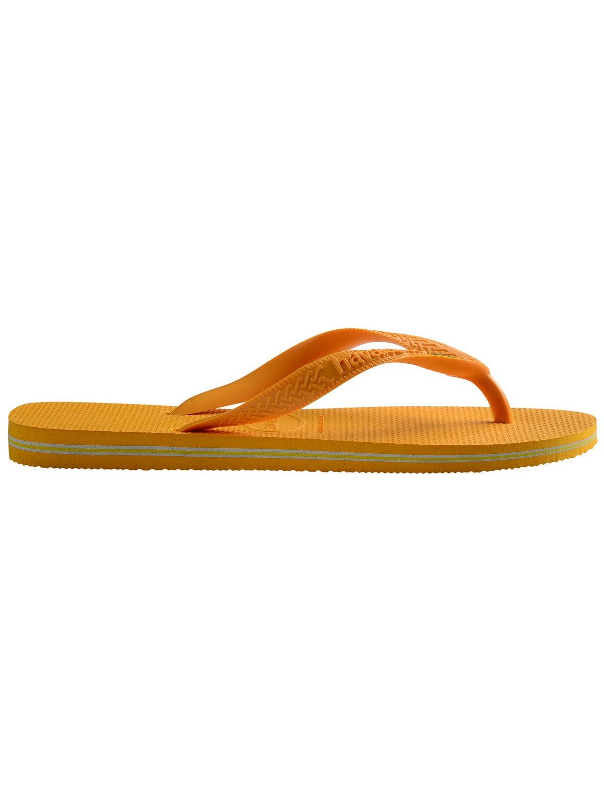 HAVAIANAS Infradito Unisex adulto Hav. Brasil 4000032.1740 Giallo - Stilato