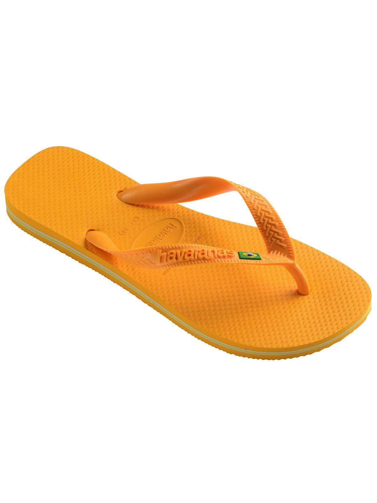 HAVAIANAS Infradito Unisex adulto Hav. Brasil 4000032.1740 Giallo - Stilato