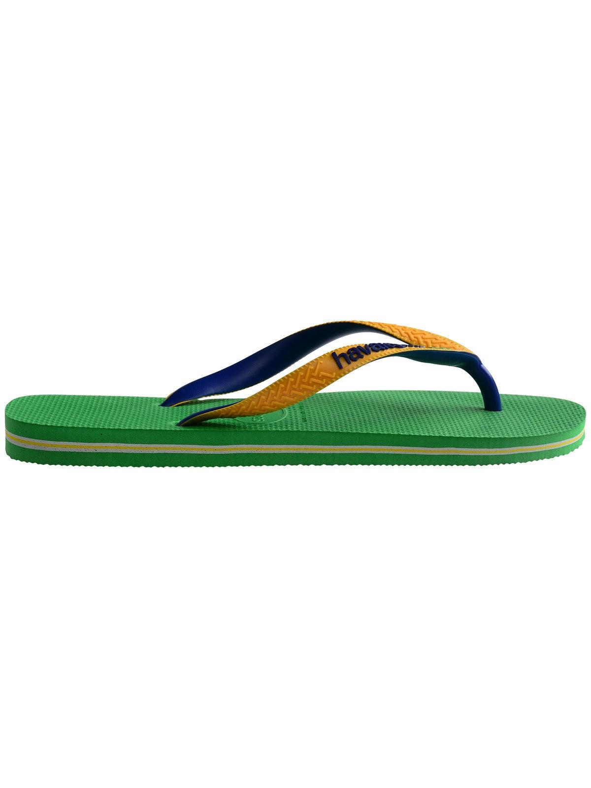 HAVAIANAS Infradito Unisex adulto Hav. Brasil mix 4123206.1985 Verde - Stilato