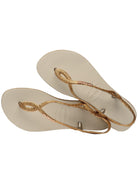 HAVAIANAS Infradito Donna Hav. Luna Sparkle 4148065.0121 Beige - Stilato