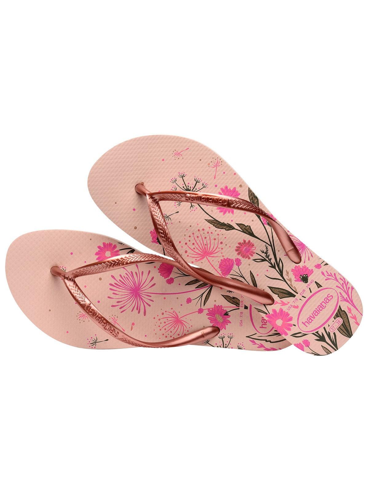 HAVAIANAS Infradito Donna hav. Slim Organic 4132823.2022 Rosa - Stilato