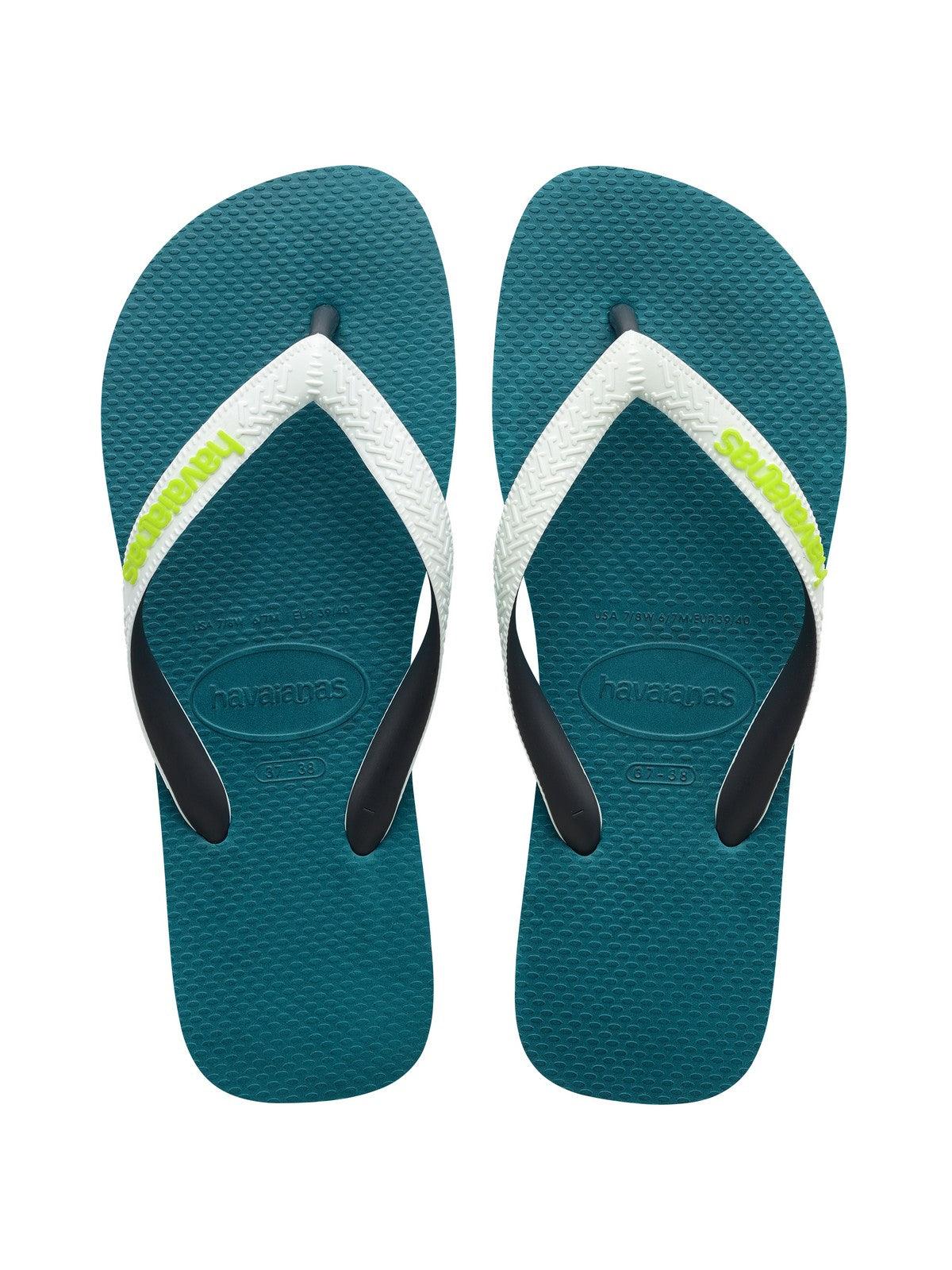 HAVAIANAS Infradito Uomo Hav. top mix 4115549.1832 Verde - Stilato