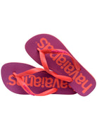 HAVAIANAS Infradito Donna Hav. Top logomania 2 4145741.1256 Rosa - Stilato