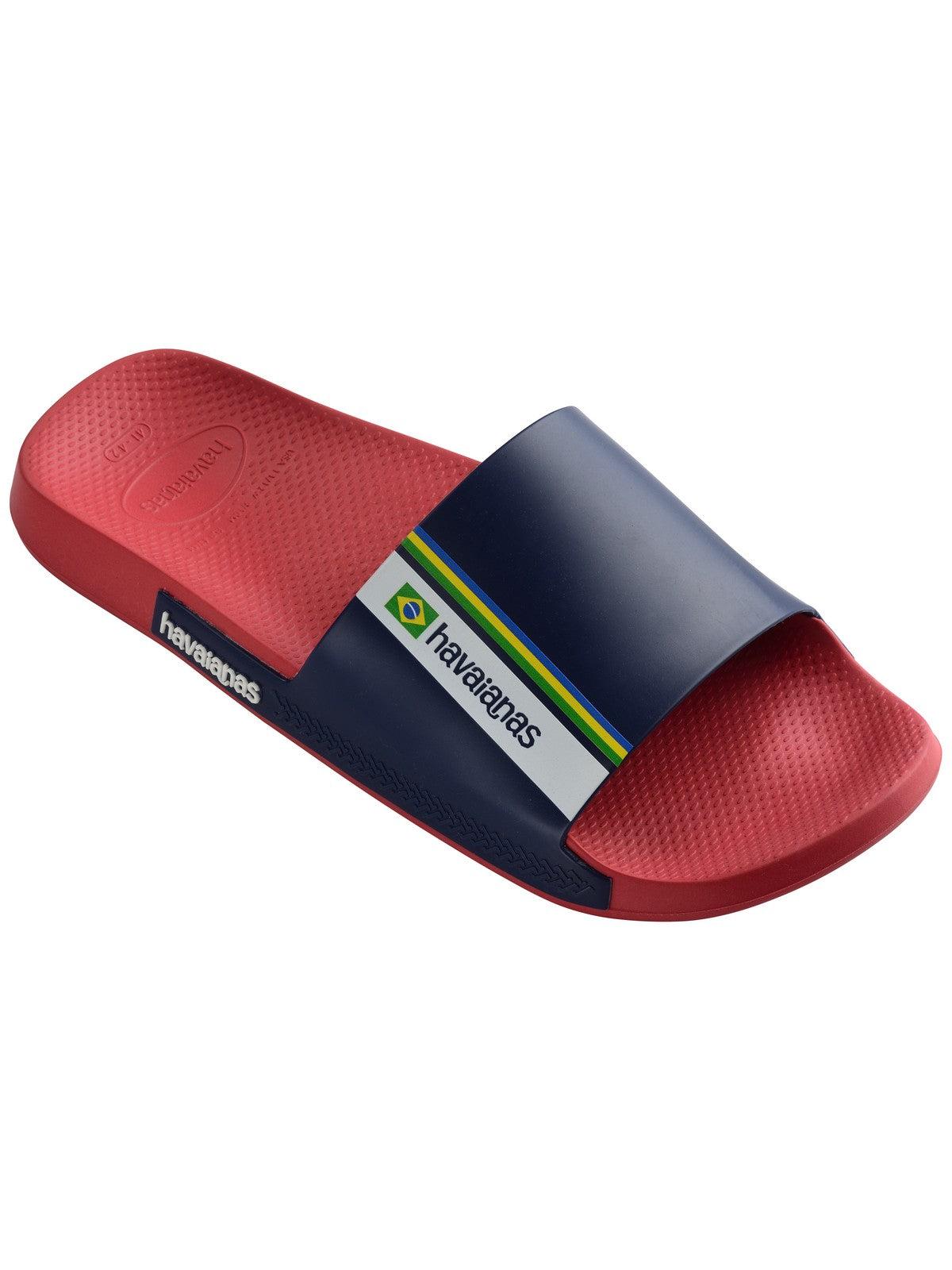 HAVAIANAS Ciabatta Unisex adulto Hav. Slide Brasil 4147319.1440 Rosso - Stilato