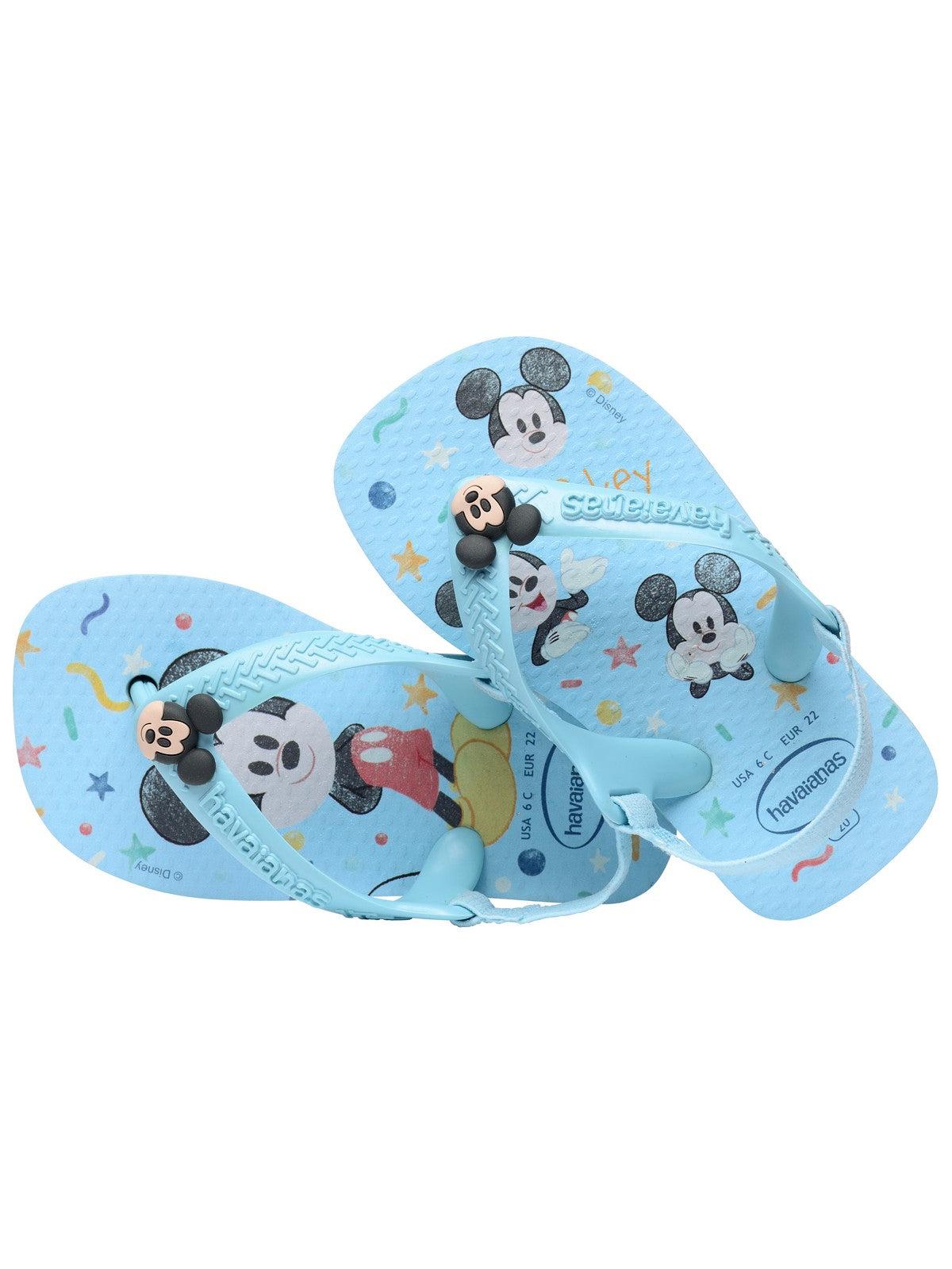 HAVAIANAS Infradito Bambini e ragazzi Hav. Baby disney classic II 4137007.2404 Blu - Stilato