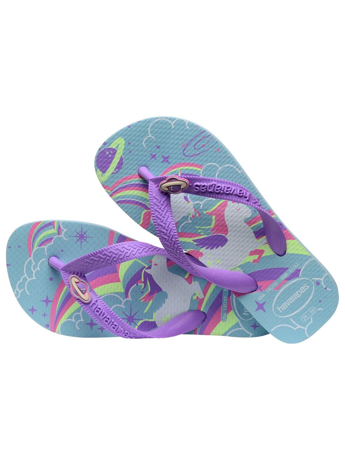 HAVAIANAS Infradito Bambine e ragazze Hav. Kids Fantasy 4103405.2404 Blu - Stilato