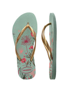 HAVAIANAS Infradito Donna hav. Slim Organic 4132823.1809 Verde - Stilato