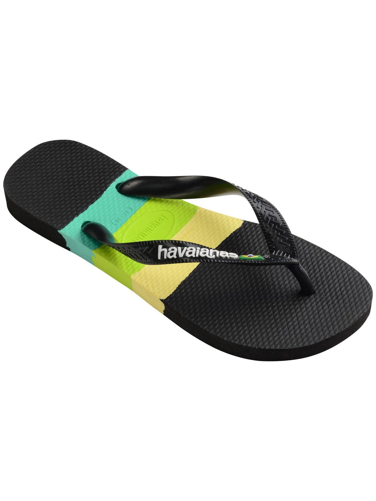 HAVAIANAS Infradito Unisex adulto Hav. Brasil Tech 4147239.1069 Nero - Stilato