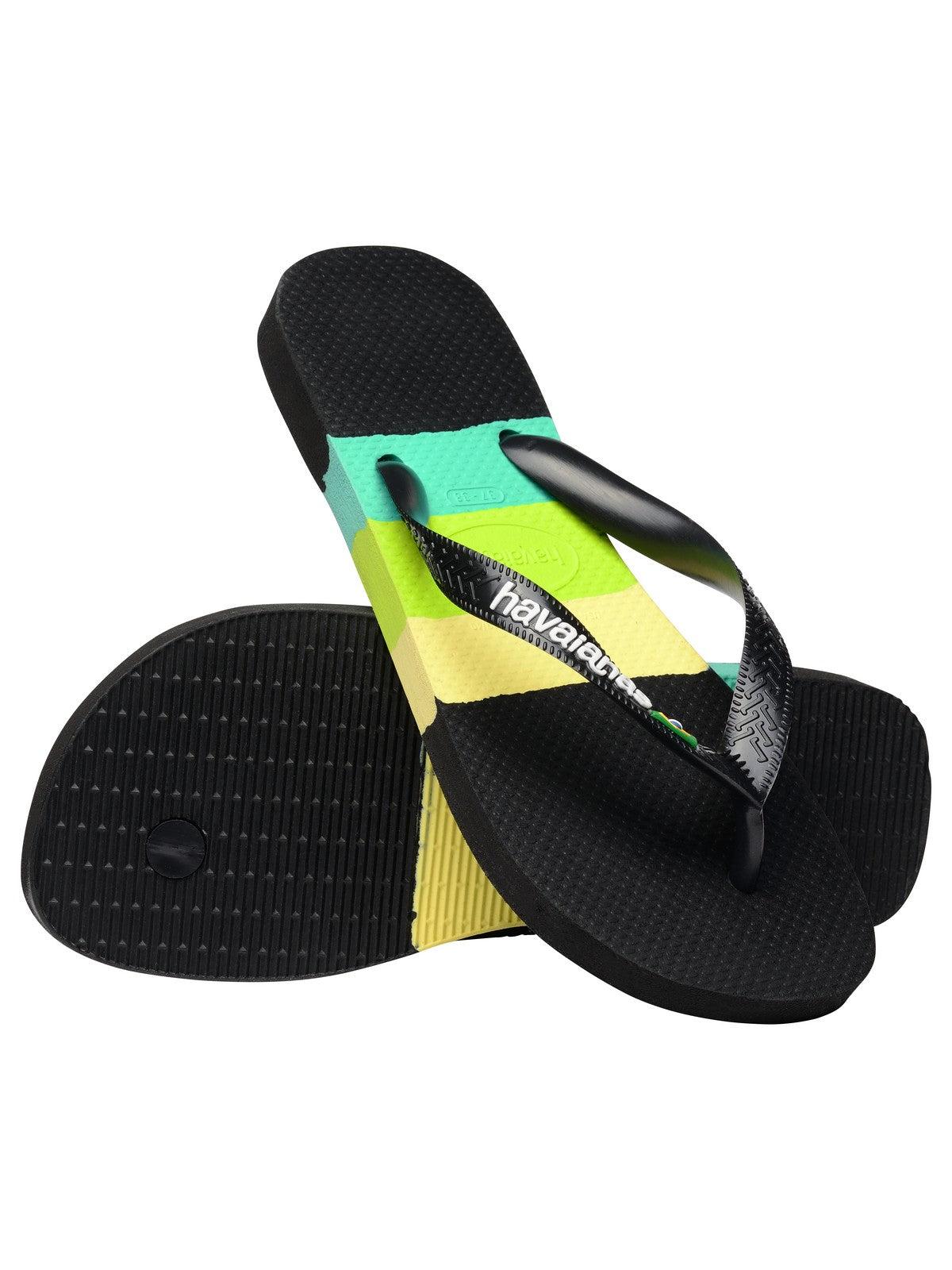 HAVAIANAS Infradito Unisex adulto Hav. Brasil Tech 4147239.1069 Nero - Stilato