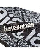 HAVAIANAS Infradito Unisex adulto Hav. Top logomania fashion 4148449.0090 Nero - Stilato