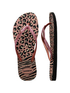 HAVAIANAS Ciabatta Donna Hav. Slim Animals Mix 4147964.1924 Nero - Stilato