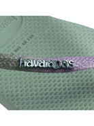 HAVAIANAS Ciabatta Donna Hav. Square glitter 4148102.1809 Verde - Stilato