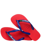 HAVAIANAS Infradito Unisex adulto Hav. Brasil logo 4110850.7797 Rosso - Stilato