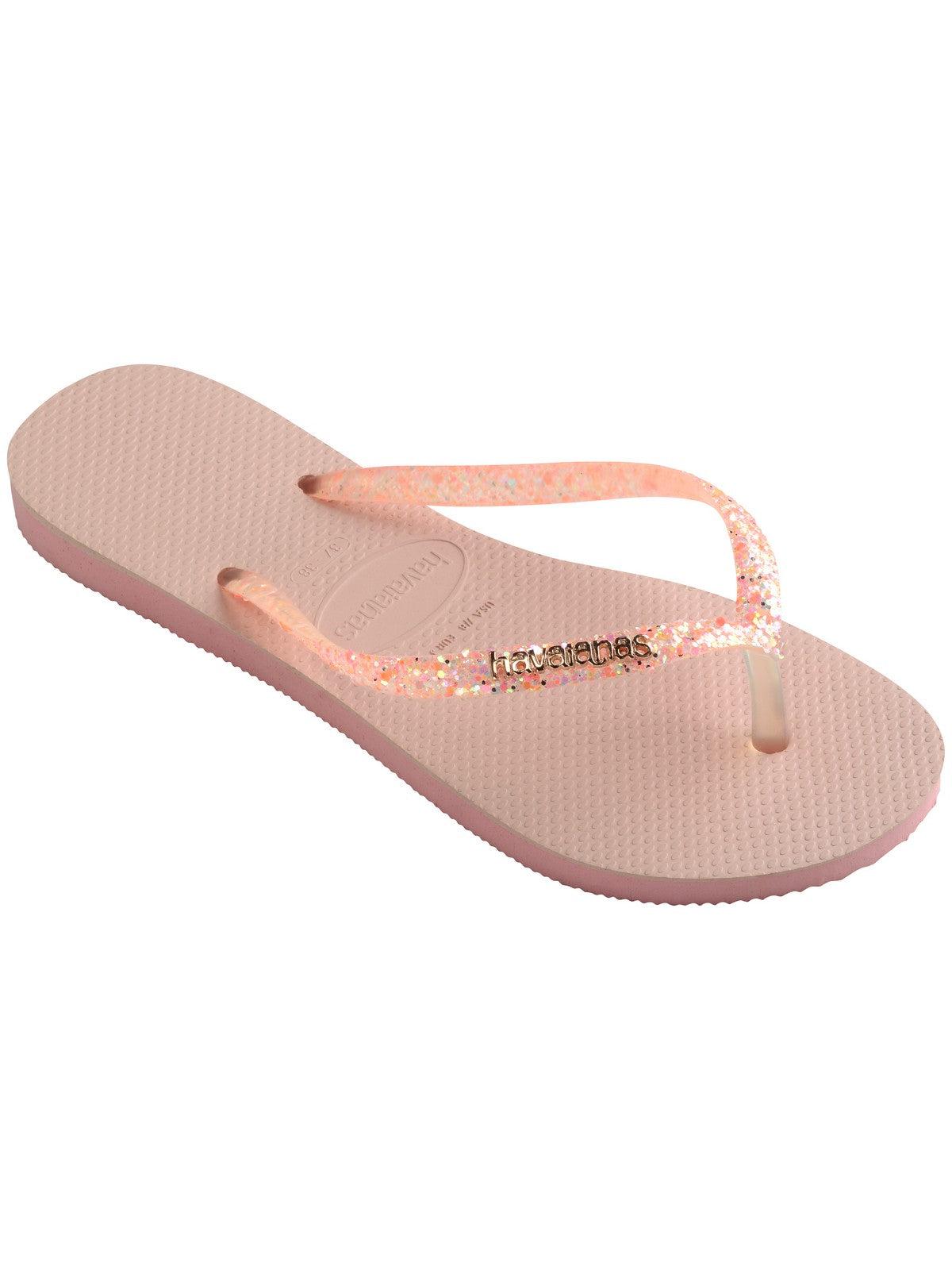 HAVAIANAS Infradito Donna Hav. Slim Glitter Flourish 4147122.5217 Rosa - Stilato