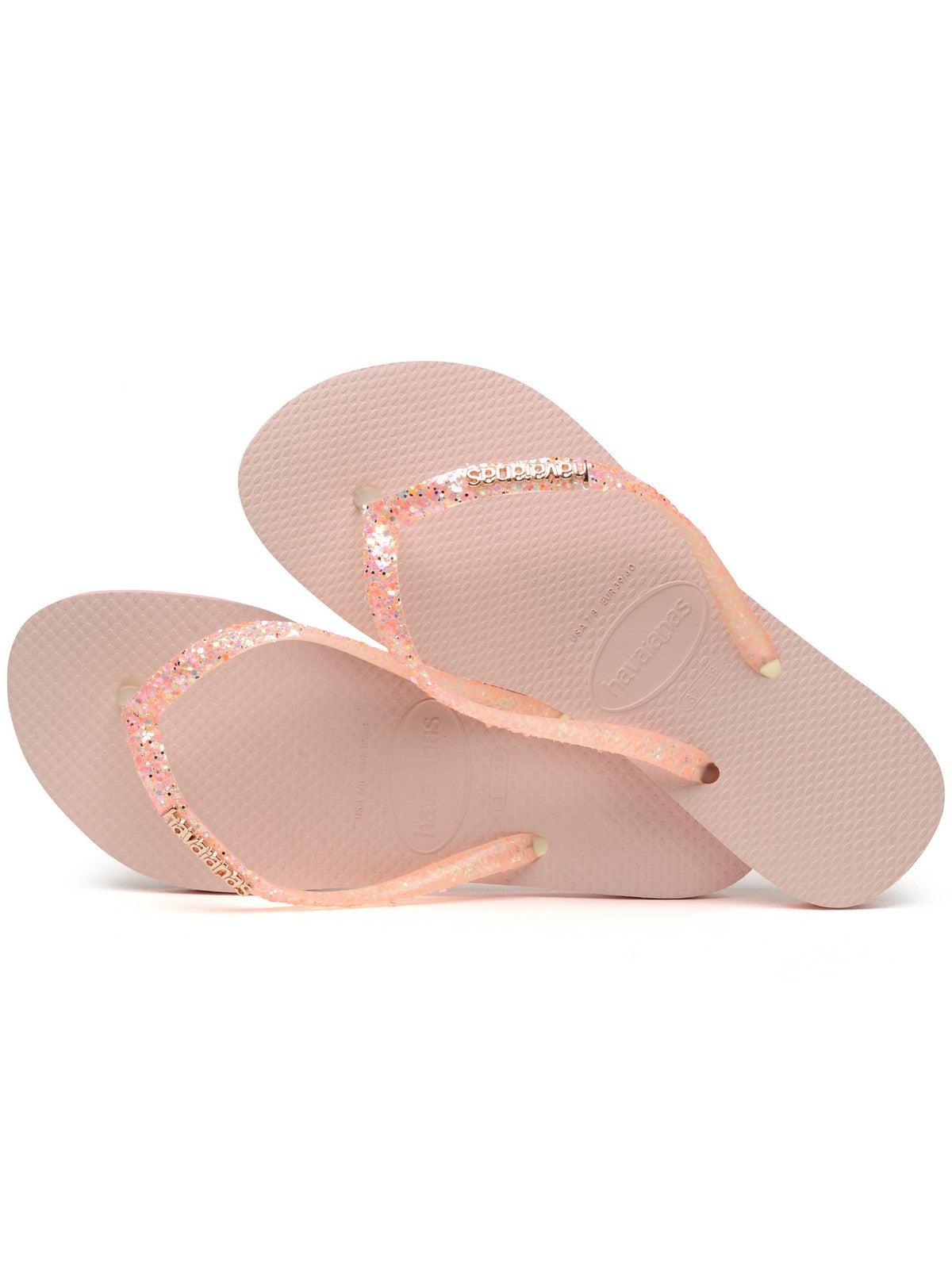 HAVAIANAS Infradito Donna Hav. Slim Glitter Flourish 4147122.5217 Rosa - Stilato