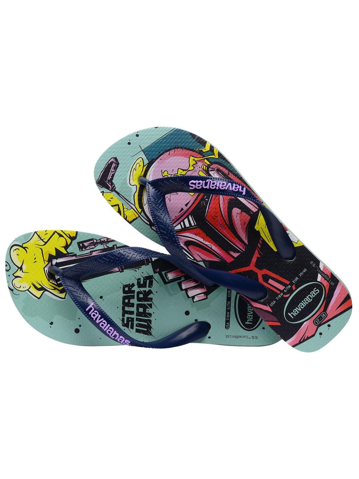 HAVAIANAS Infradito Uomo Hav. star wars 4135185.3507 Blu - Stilato