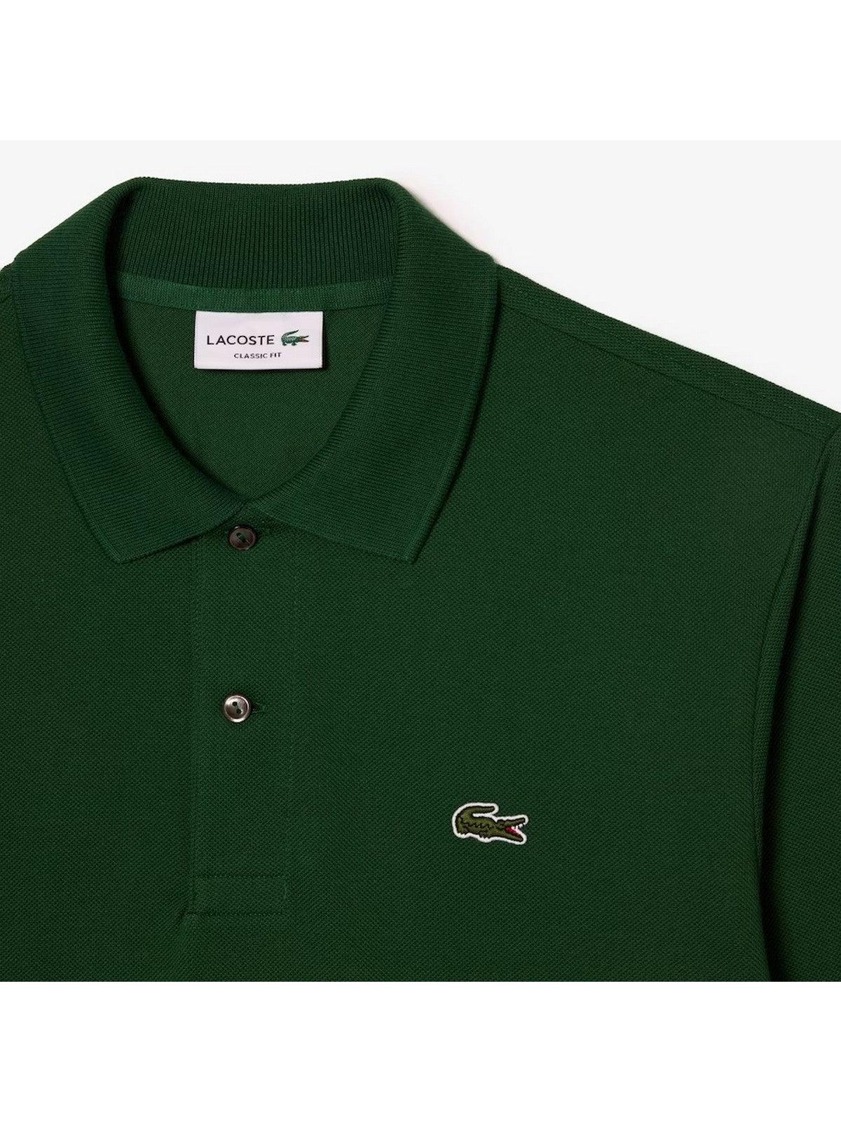 LACOSTE T-Shirt e Polo Uomo L1312 132 Verde - Stilato