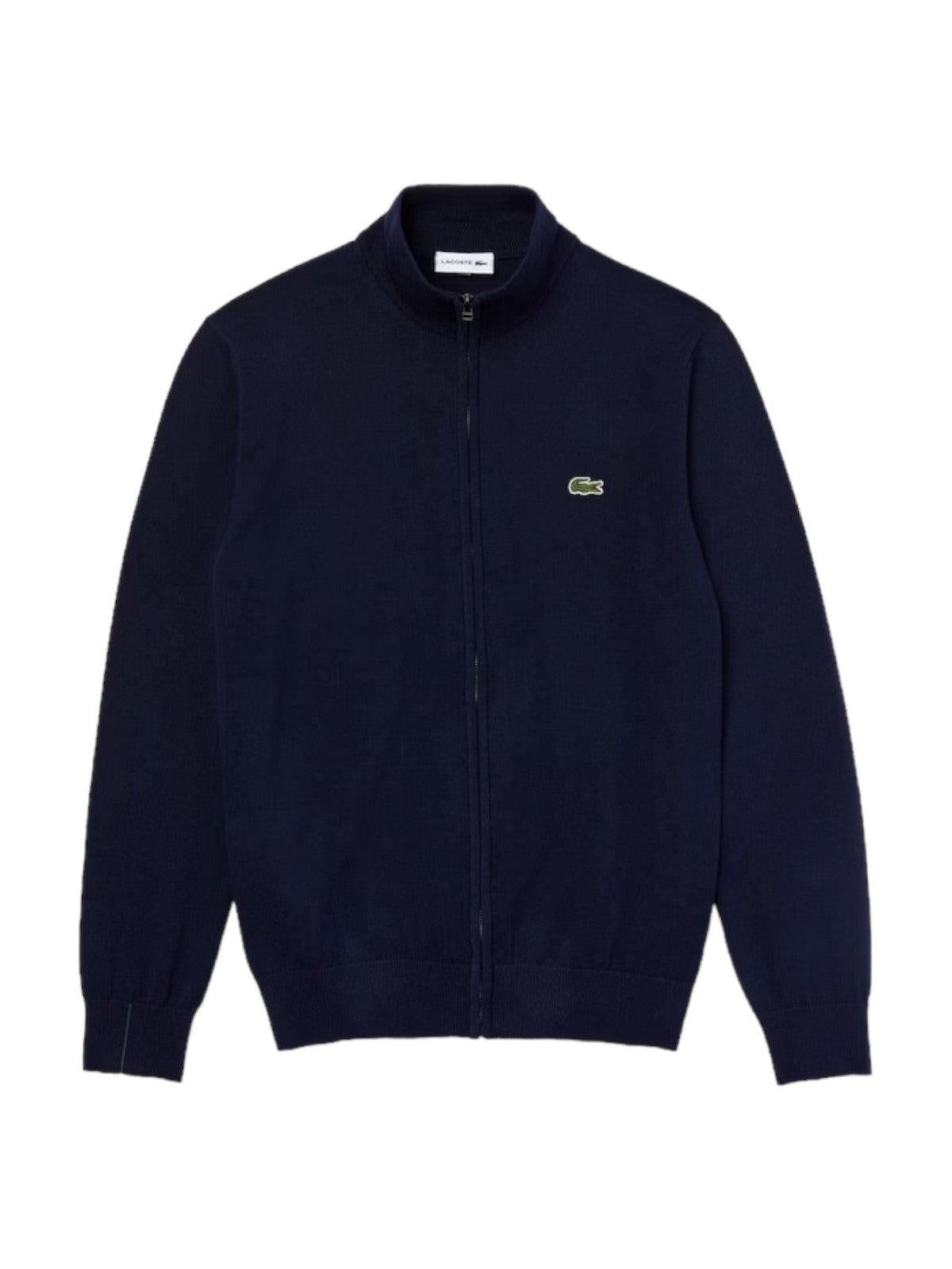 LACOSTE Cardigan Uomo AH1957 166 Blu - Stilato