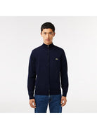 LACOSTE Cardigan Uomo AH1957 166 Blu - Stilato