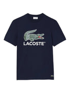 LACOSTE T-Shirt e Polo Uomo TH1285 166 Blu - Stilato