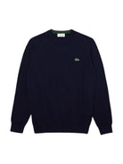 LACOSTE Maglione Uomo AH1985 166 Blu - Stilato