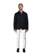 MOORER Giubbino Uomo Zayn-kn MOUGI100307 U0402 Blu - Stilato