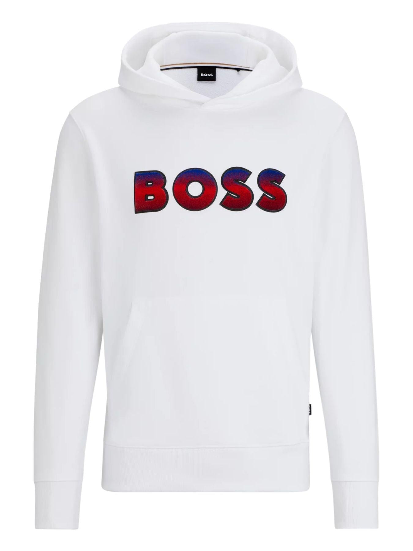 Sudadera hugo fashion boss roja