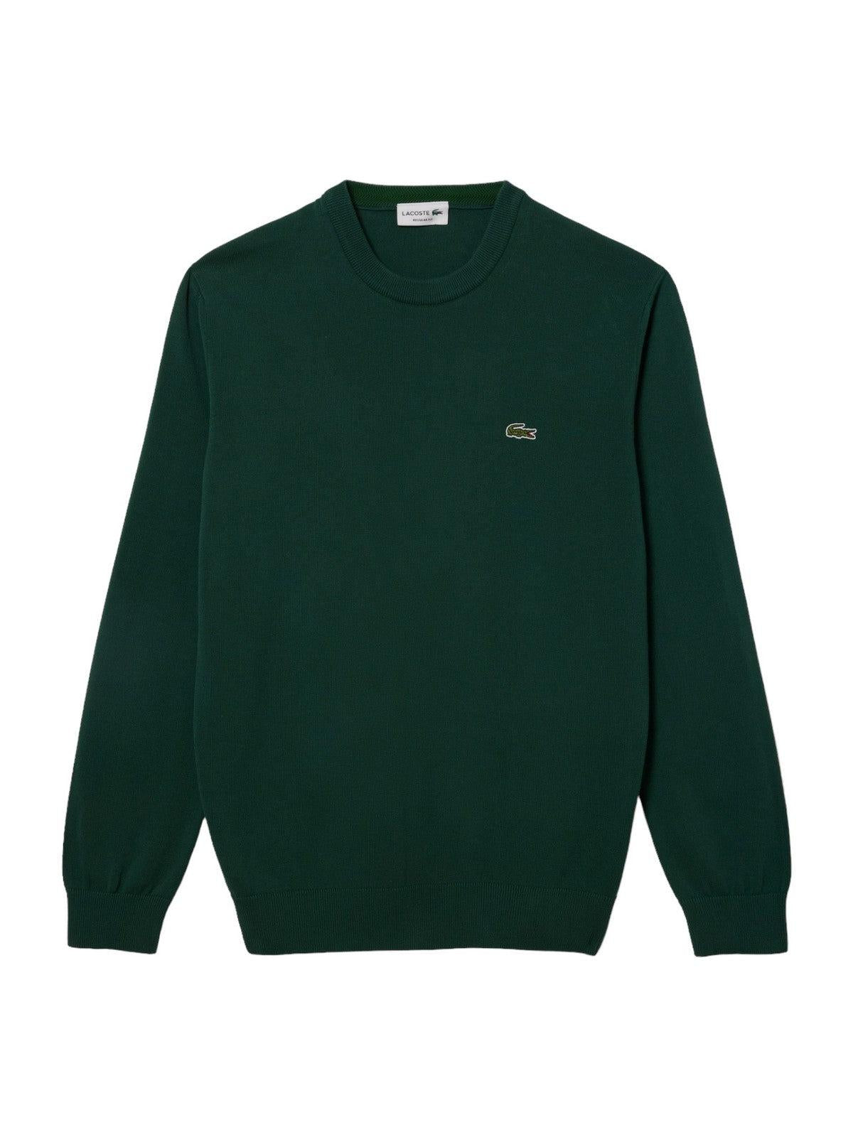 LACOSTE Maglione Uomo AH1985 YZP Verde - Stilato