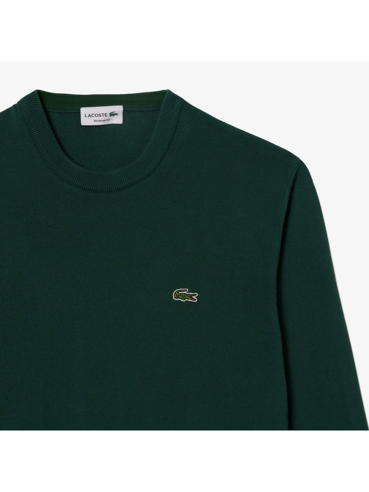 LACOSTE Maglione Uomo AH1985 YZP Verde - Stilato