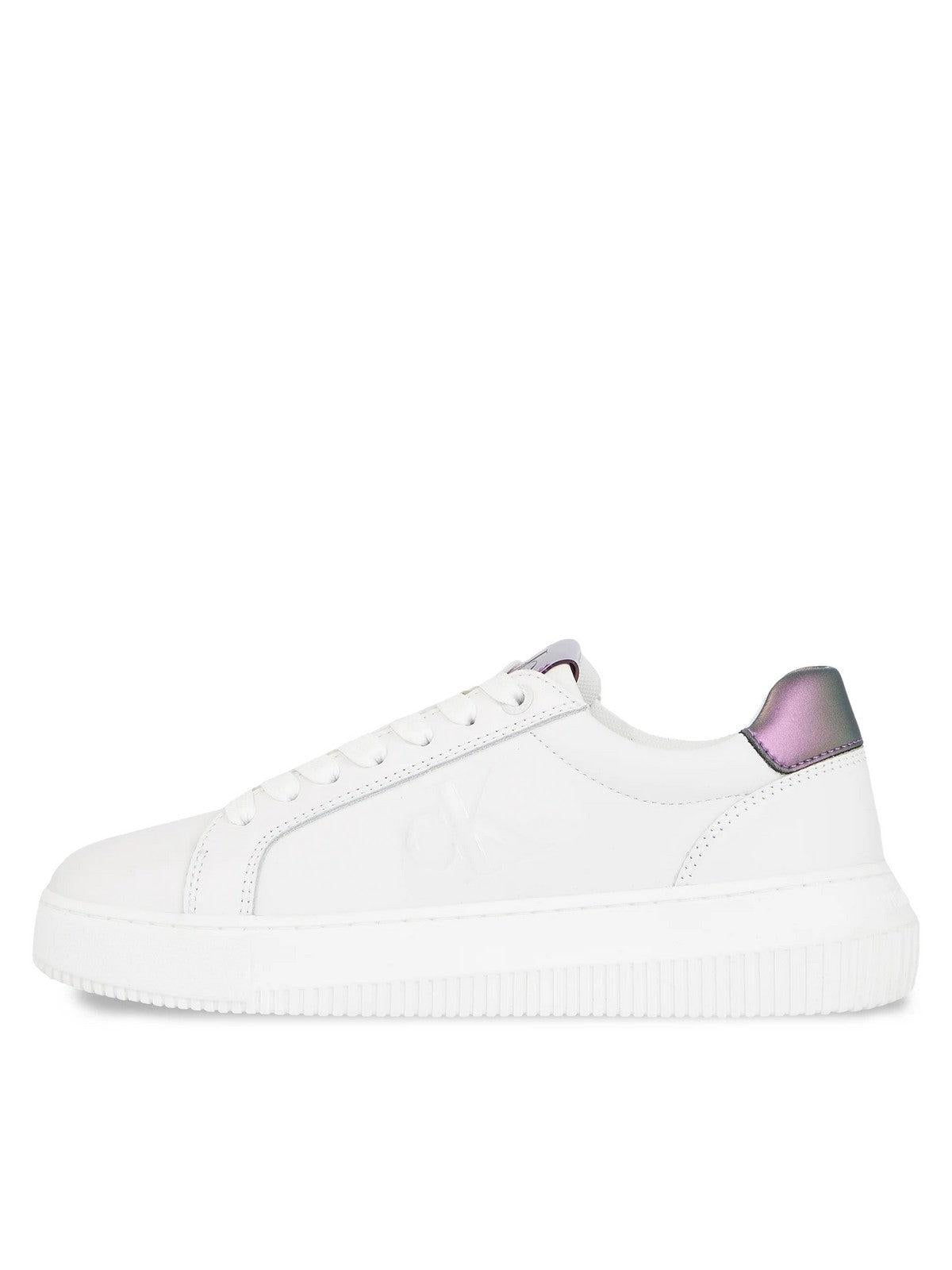 CALVIN KLEIN Sneaker Donna YW0YW01202 01W Bianco - Stilato