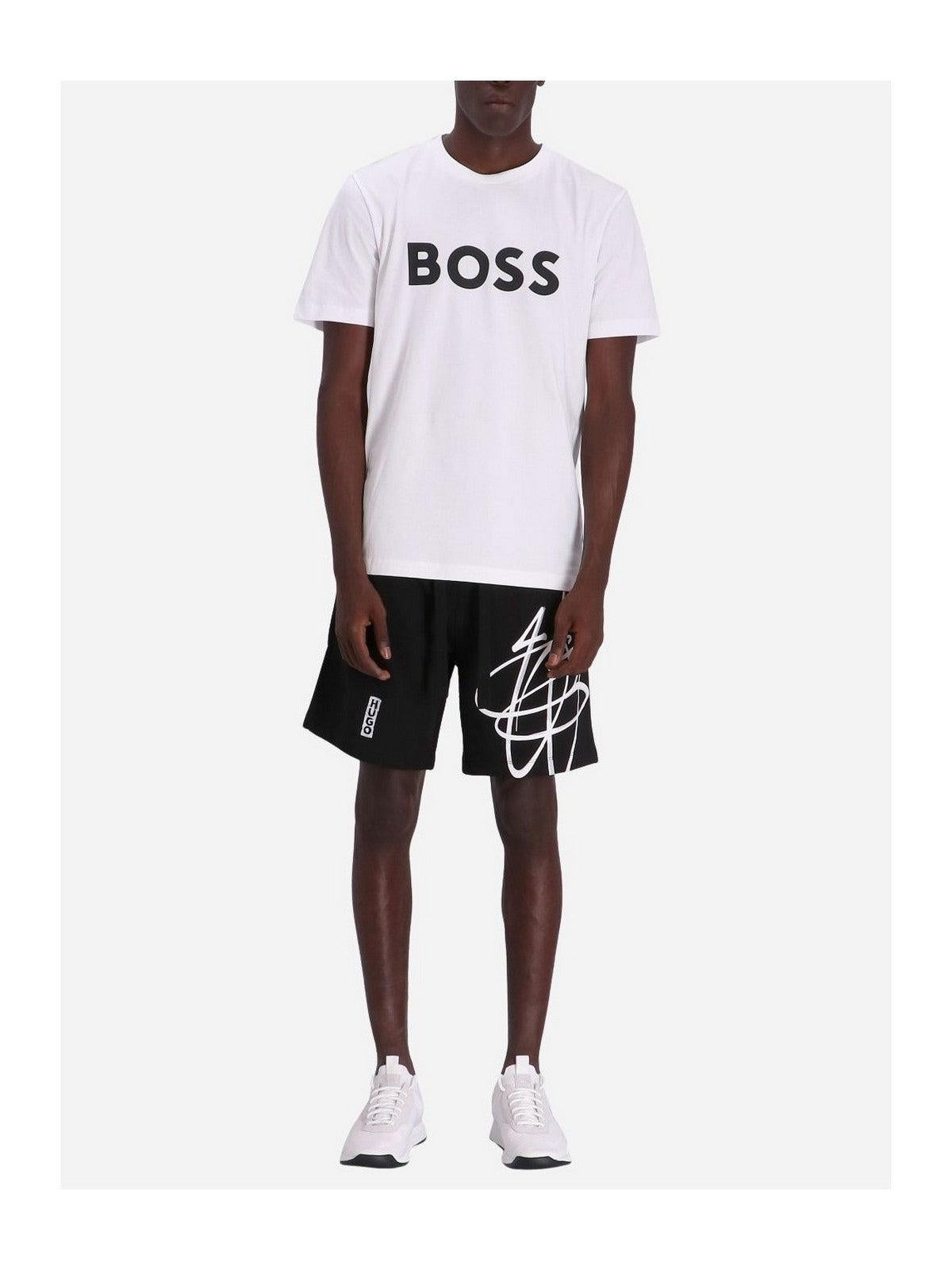 HUGO BOSS T-Shirt e Polo Uomo 50495742 100 Bianco - Stilato