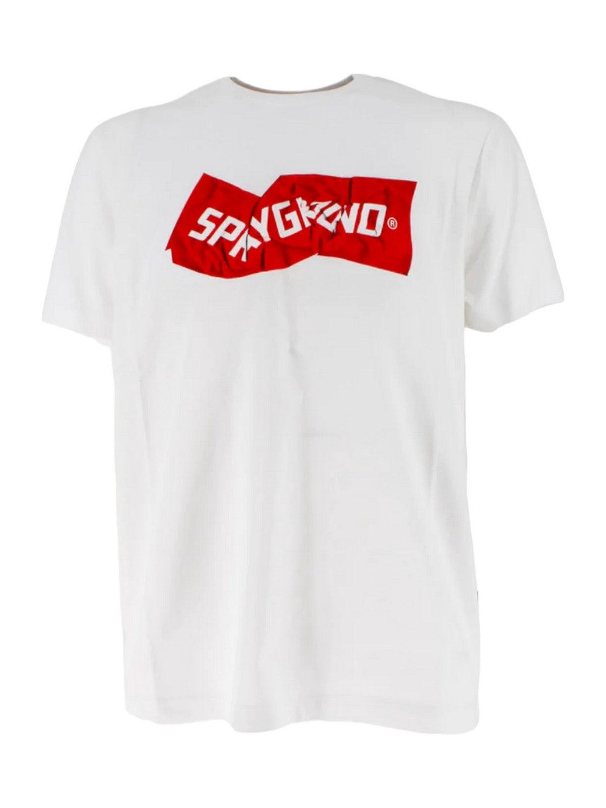 SPRAYGROUND T-Shirt e Polo Uomo SP374WHT Bianco - Stilato