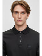 HUGO BOSS T-Shirt e Polo Uomo 50485162 002 Nero - Stilato