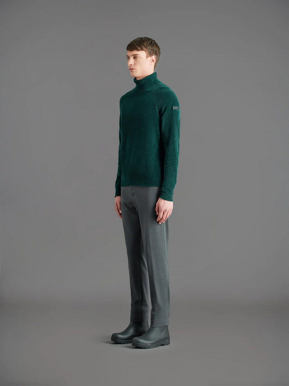 RRD Maglione dolcevita Uomo WES031 26 Verde - Stilato