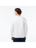 LACOSTE Felpa Uomo SH1281 001 Bianco - Stilato